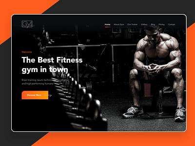 Fitness Gym concept