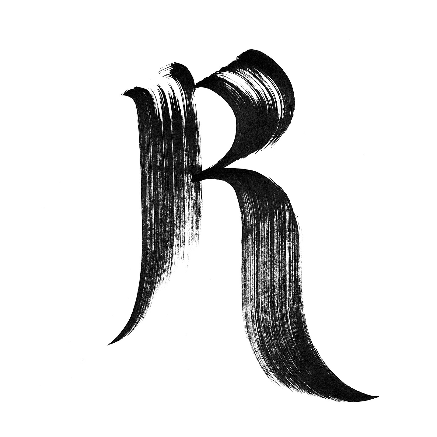 Calligraphy Letter R Designs
