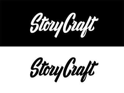 StoryCraft logo design