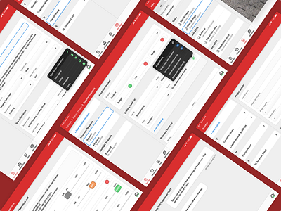 Langley Roofing App - Building/Industrial app design ui ux