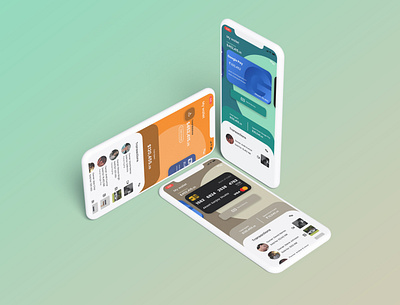 Wallet UI app designer figma graphic design illustration ui ux vector