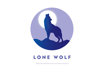Logo Wolf design logo vector
