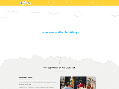 Education Website Design 2021 psd to html responsive website web design