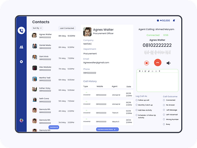 CRM dialer