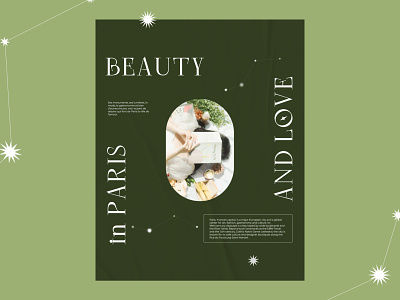 POSTER Beauty and Love in Paris <3 design poster