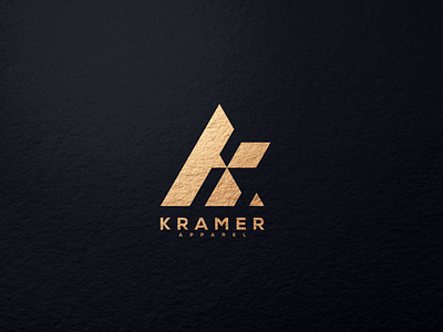 KRAMER APAREL MONOGRAM 3d animation branding graphic design logo motion graphics ui