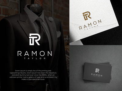 R.T ROMAN TAYLOR MONOGRAM 3d animation branding graphic design logo motion graphics ui