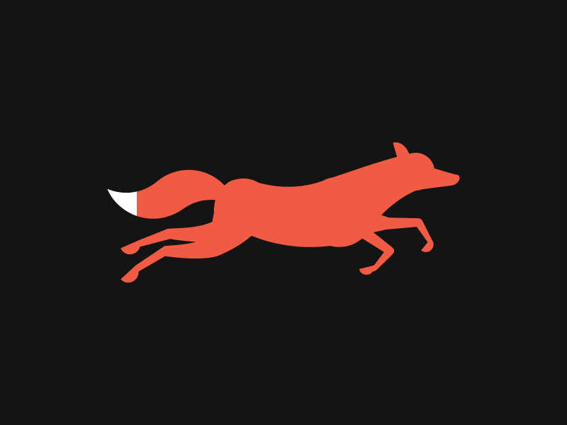 Wild Thing fox motion patterns running