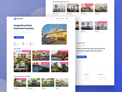 Hotels - Web Design and Web Development dutormasi homepage hotel booking hotels landing page web design web developer web development