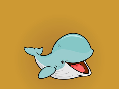 Whale Character character designs drawing illustration illustrations mascot design vector