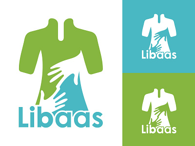 Libaas branding design flat graphic design hmmurtazaofficial hmo illustration illustrator logo type typography vector
