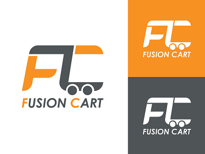 Fusion Cart branding buy online design designer ecomerce flat graphic design graphics hmmurtazaofficial illustration illustrator logo marketing online sales sell online ui ux vector website