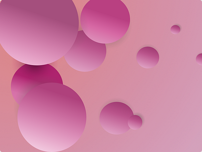 bubbles animation art branding bubbles design figma icon minimal pink ui vector