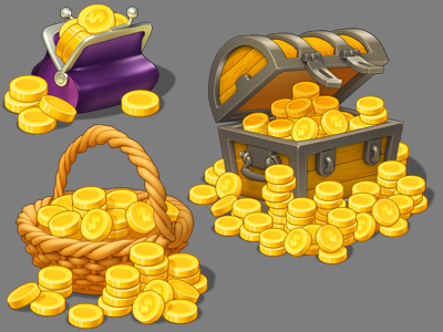 Icons Set - in-game coins