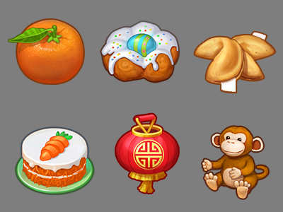 Township icons android casual games design game gamedev ios playrix ui uiux