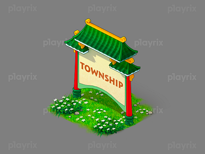 Township icons art design game gamedev illustration playrix township