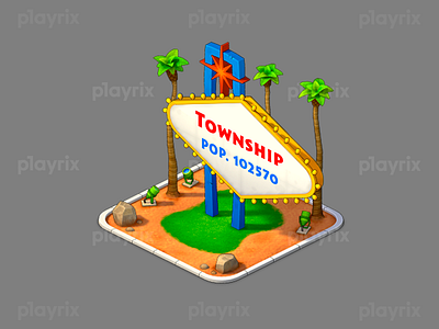 Township icons art design game gamedev illustration playrix township