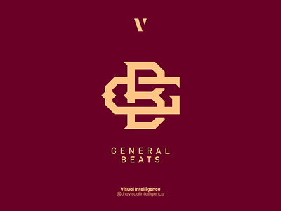 General Beats - Monogram Logo lettermark logo logo design monogram