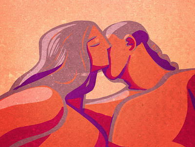 Little Kiss kiss lesbian flag love queer
