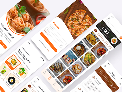 Smart Cook (An Online Recipe App) cook design figma mobile app recipe ui ux