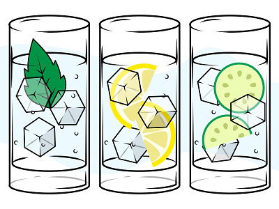 Lemonade adobe illustrator flat illustrations lemonade