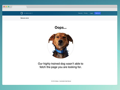 Error Page 404 error server error
