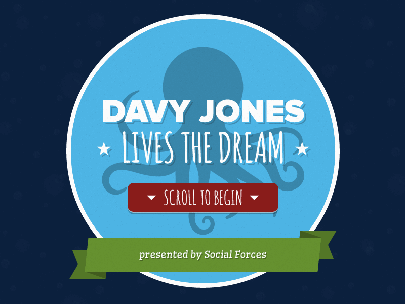 Davy Jones Lives The Dream