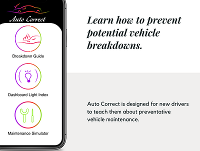 Auto Correct app design icon illustration information design logo ui ux