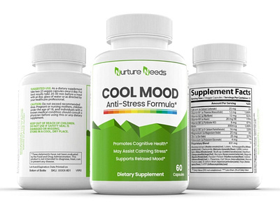 Supplement Label design