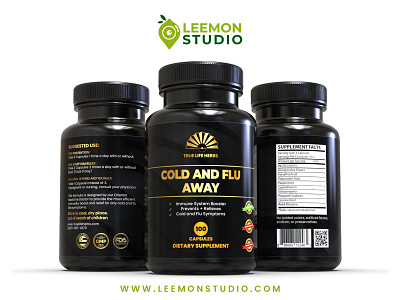 Supplement Label design