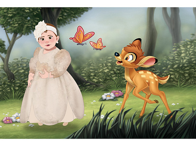 Disney cartoon illustration animation art design graphic design illustration illustrator