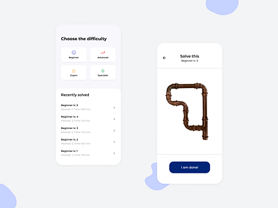 KUPR - mobile app for solving puzzles from tubing