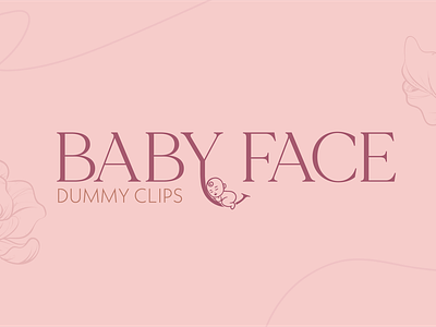 Baby Face Dummy Clips Logo Design