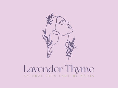 Lavender Thyme Natural Skincare Logo & Branding