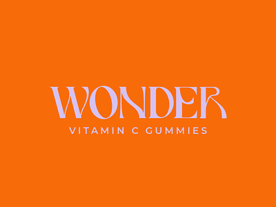 Wonder Vitamins - Passion Project brand brand identity branding design graphic design illustration logo logo design logos natural vector vitamins
