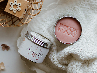 Dough n' Play - Handcrafted Play Dough - Branding