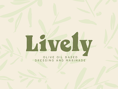 Lively Olive Oil Logo Design & Branding brand design branding design graphic design illustration logo logo design logos olive oil vector