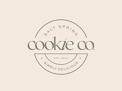 Salt Spring Cookie Co - Logo Design & Branding