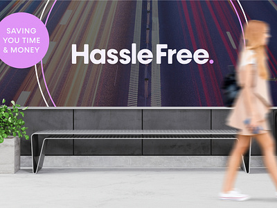 HassleFree - Administration Services - Logo Design & Branding