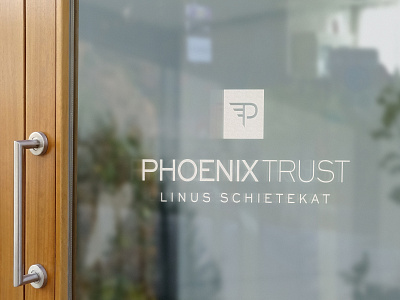 Phoenix Trust - Financial Logo & Branding brand identity branding business business branding business design corporate corporate identity design designer finance financial graphic design illustration logo logo design logos mockup vector