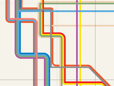 1972 Vignelli NY Subway Map by Matias Etchevarne on Dribbble