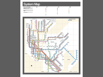 1972 Vignelli NY Subway Map