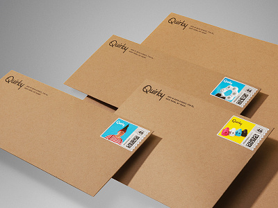 Quirky Envelopes design envelopes stationary