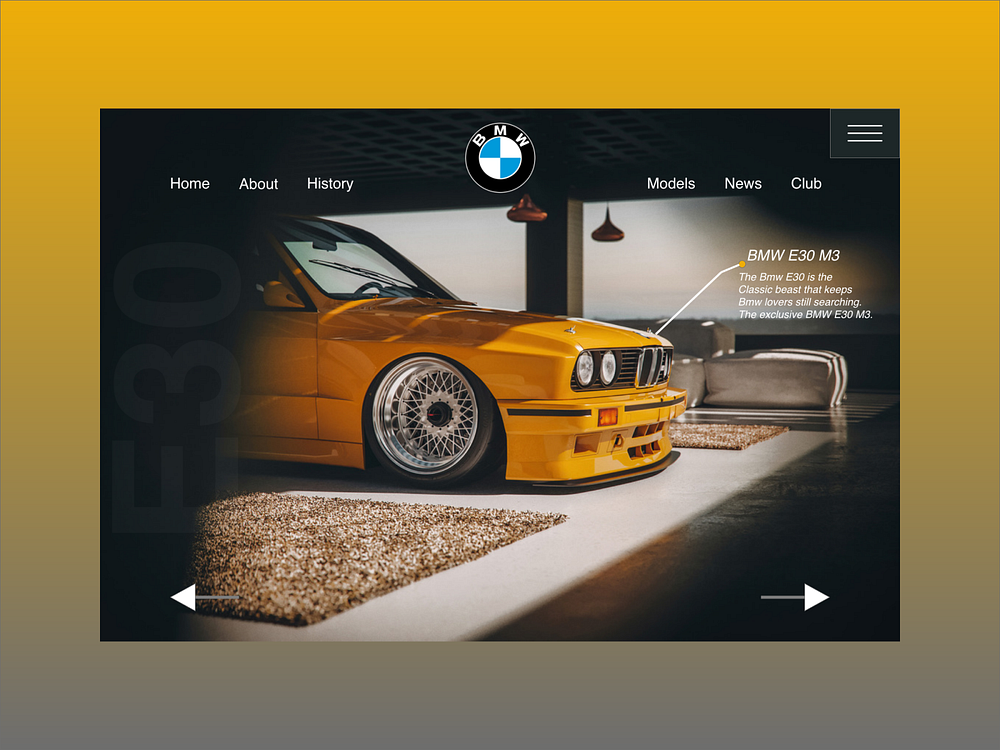 BMW Mockup by Dion Pallazola on Dribbble