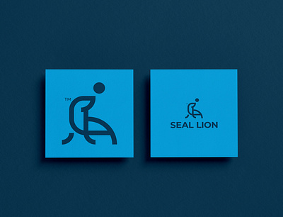 Seal lion logo design branding design icon identity illustration logo minimalism modern logo outline seal seal lion vector