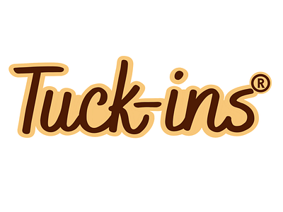 Tuck-ins Logo branding design icon logo typography