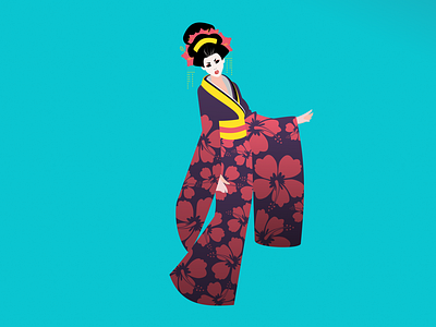 An Upset Geisha!