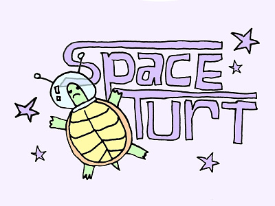 Space Turtle illustration spaceturtles