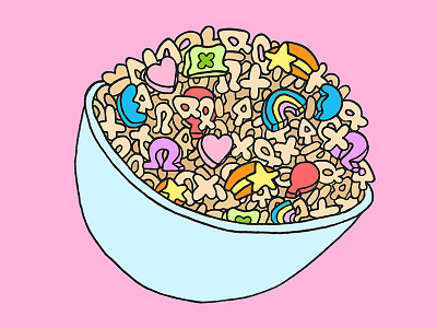 Lucky Charms cereal charms design food illustration lucky lucky charms sugar