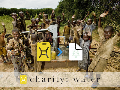 Water > Paper charitywater christmas christmas cards paper water